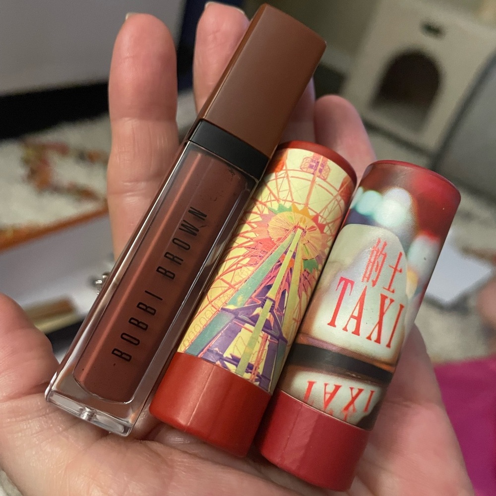 Bobbi Brown Lipstick and 2 Sephora lip stick